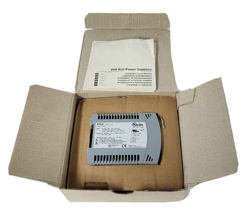 NIB HIRSCHMANN RPS-30 POWER SUPPLY AC-DC CONVERTER 943-662-003