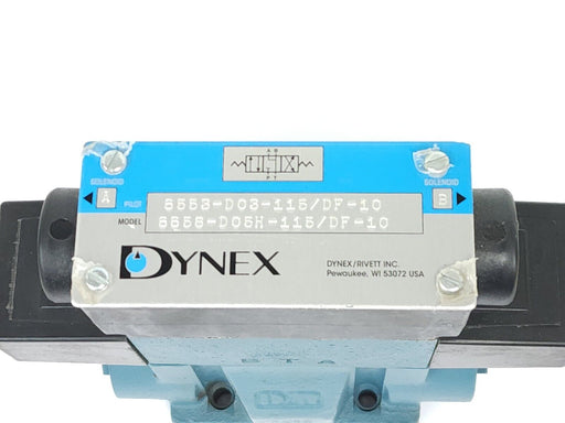 DYNEX 6553-D03-115/DF-10 HYDRAULIC VALVE 6658-D05H-115/DF-10