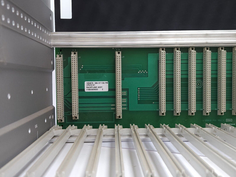 EMERSON FISHER ROSEMOUNT CP6701X1-DA3 RACK 17-SLOT I/O FILE ASSEMBLY