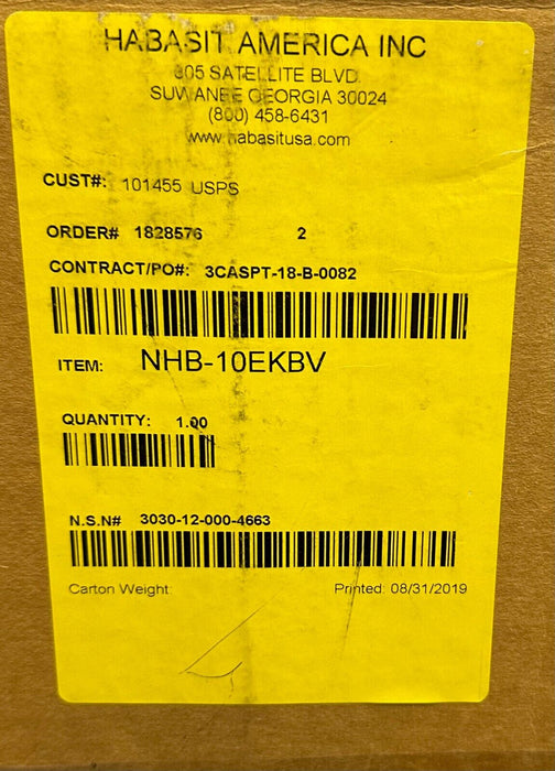 NEW HABASIT AMERICA NHB-10EKBV / NHB10EKBV CONVEYOR BELT