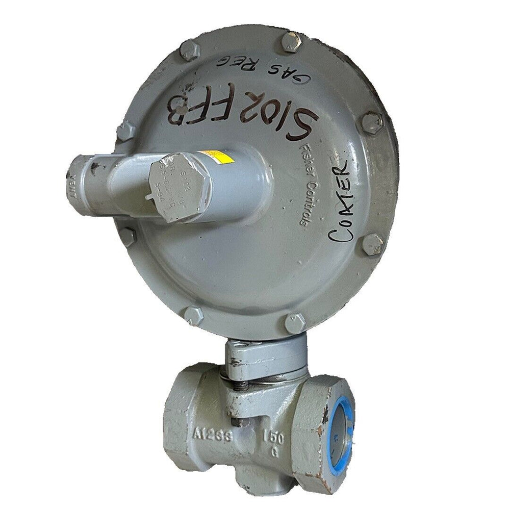 NEW FISHER S102 GAS REGULATOR W/ INTERNAL RELIEF VALVE T12159 3/8'' 5.5-8.5'' WC