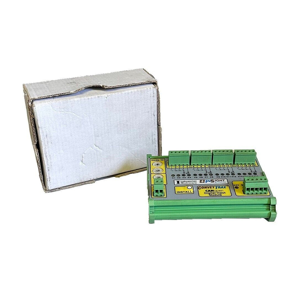 INSIGHT AUTOMATION CONVEYTRAX DI16 CANopen DIGITAL INPUT MODULE 0x36314944