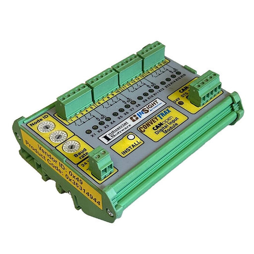 INSIGHT AUTOMATION CONVEYTRAX DI16 CANopen DIGITAL INPUT MODULE 0x36314944