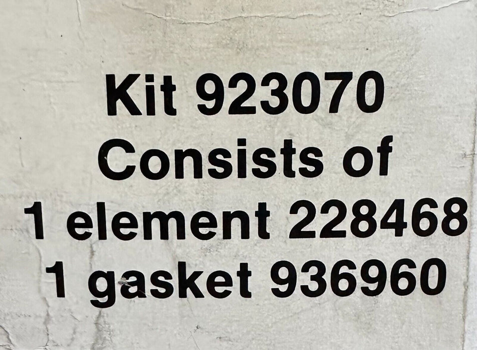 NEW EATON VICKERS 923070 ELEMENT/GASKET KIT 228468 936960