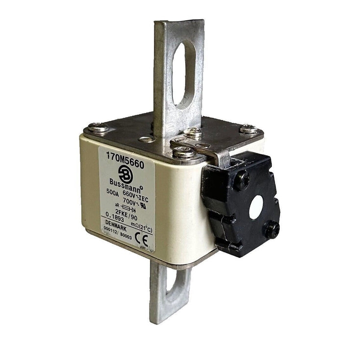 NEW COOPER BUSSMAN 170M5660 TYPOWER ZILOX FUSES 500A 660V 2FKE/90 UR AR