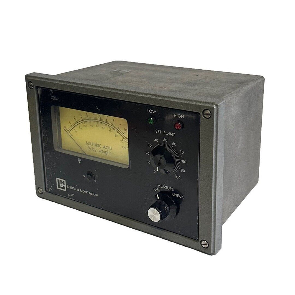 NEW LEEDS & NORTHRUP 7077-1-607-120-001-000 / 70771607120001000 SULFURIC BY WGHT