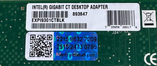 NEW INTEL EXPI9301CTBLK GIGABIT CT DESKTOP ADAPTER PCI EXPRESS
