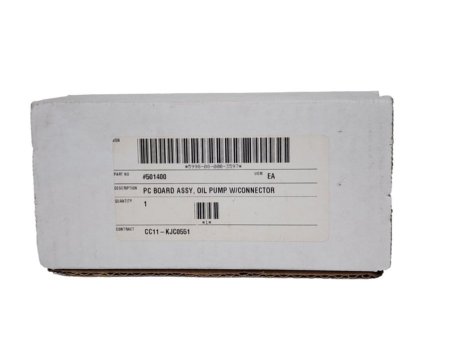 NEW BOWE BELL HOWELL 501400 PC BOARD ASSY, OIL PUNP W/CONNECTOR 501348