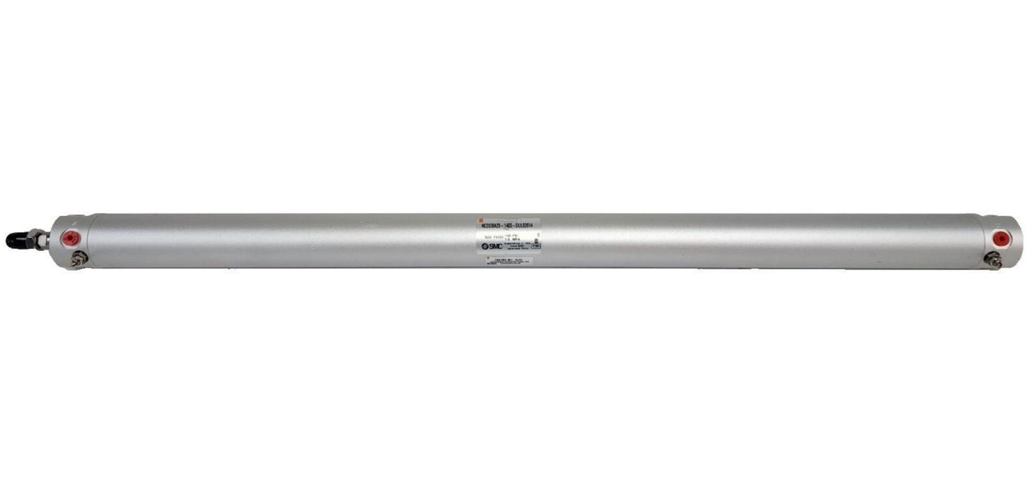 NEW SMC NCDGBA25-1400-DUL02614 PNEUMATIC CYLINDER 25MM BORE 14INCH STROKE