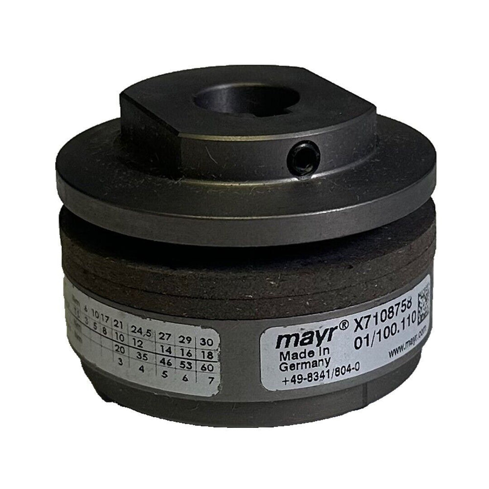 NEW MAYR 01/100.110 / 01100110 ROBA-slip HUB SIZE 01 TORQUE LIMITER