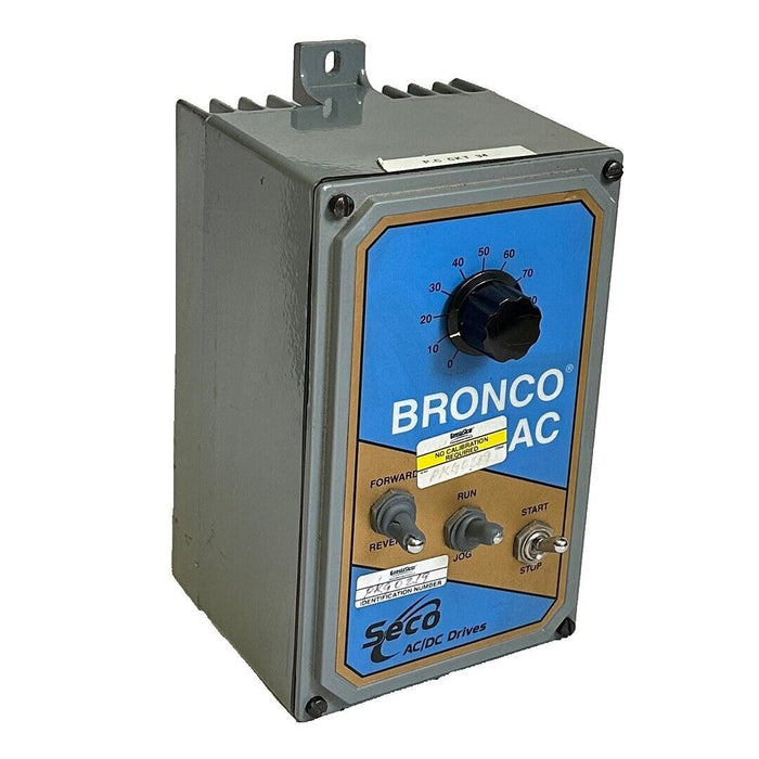 SUPERIOR ELECTRIC SECO BAC1631 BRONCO AC DRIVE 115/230V 50/60Hz 9.9/6.6AMPS *