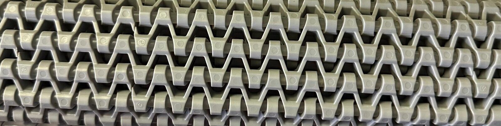 NEW HABASIT AMERICA M1233 53'' x 1.33'' FLUSH GRIP MODULAR BELT