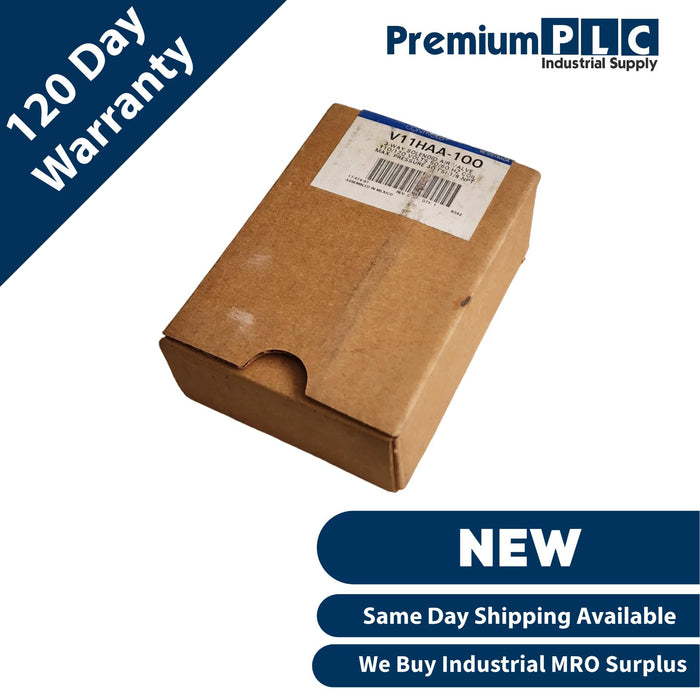 NEW JOHNSON CONTROLS V11HAA-100 3-WAY SOLENOID AIR VALVE 120V 30PSI 1/8NPT