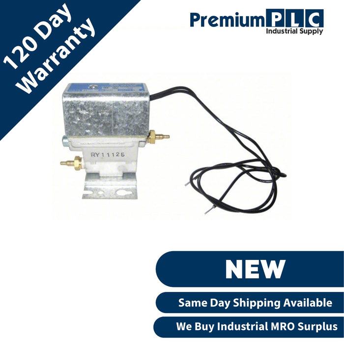 NEW JOHNSON CONTROLS V11HAA-100 3-WAY SOLENOID AIR VALVE 120V 30PSI 1/8NPT