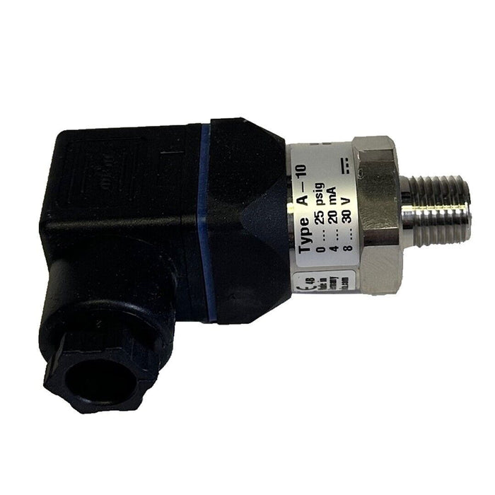 NEW WIKA 50426401 TYPE A-10 PRESSURE TRANSMITTER 0-25PSIG 4-20mA 8-30V 1/4''NPT