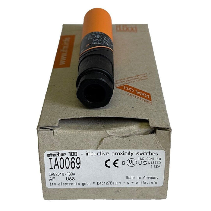 NEW IFM EFECTOR IAE2010-FBOA / IAE2010FBOA INDUCTIVE PROXIMITY SWITCH IA0069