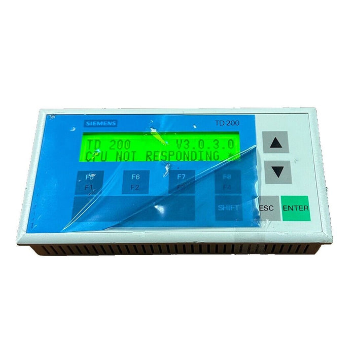 SIEMENS 6ES7272-0AA30-0YA1 / 6ES72720AA300YA1 TD200 TEXT DISPLAY 24Vdc *NO CABLE