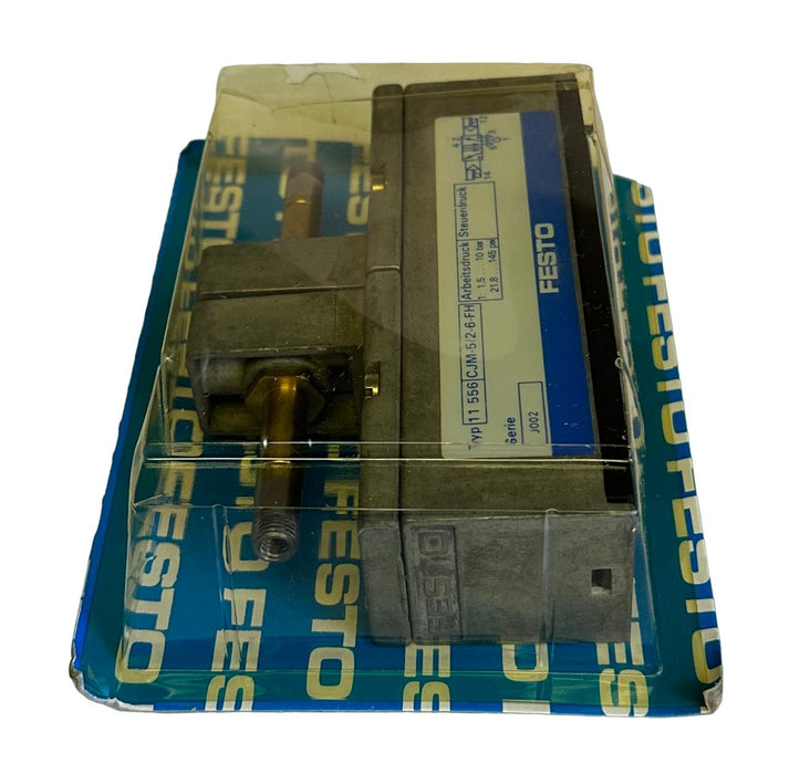 NEW FESTO CJM-5/2-6-FH / CJM526FH SOLENOID VALVE 1.5-10BAR 11-556 / 11556