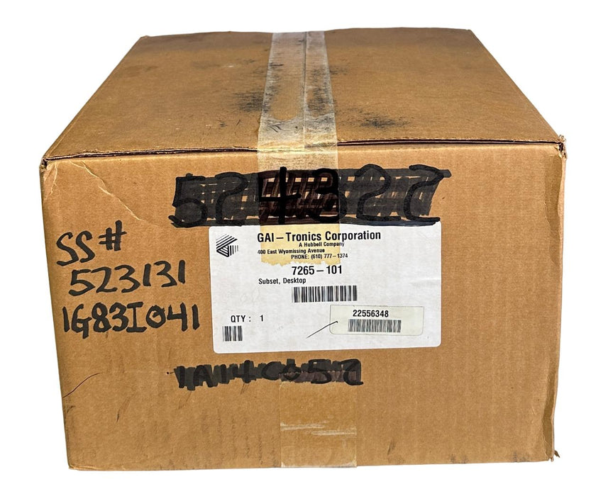 NEW SEALED GAI-Tronics 7265-101 / 7265101 DESKTOP 1-5 PARTY SUBSET PHONE