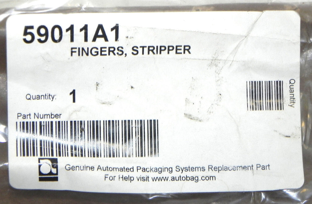 NEW AUTOMATED PACKAGING SYSTEMS 59011A1 FINGERS,STRIPPER