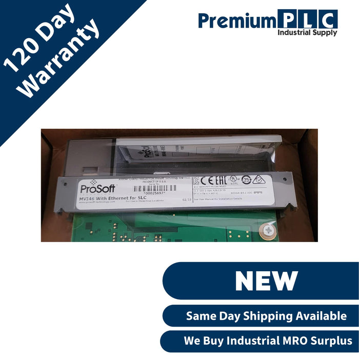 NEW PROSOFT ALLEN BRADLEY MVI46-MNET MODBUS TCP/IP COMMUNICATION MODULE MFD 2019
