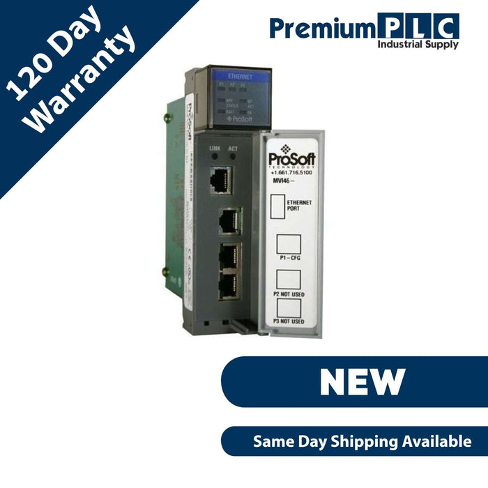 NEW PROSOFT ALLEN BRADLEY MVI46-MNET MODBUS TCP/IP COMMUNICATION MODULE MFD 2019
