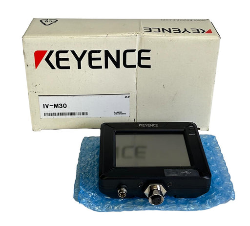 NEW KEYENCE IV-M30 / IVM30 INTELLIGENT MONITOR IV SERIES 24Vdc 0.2A TOUCH