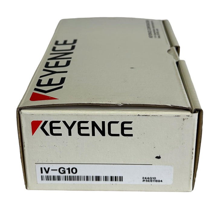 NEW KEYENCE IV-G10 / IVG10 SENSOR AMPLIFIER EtherNet 24Vdc 1.8A CLASS 2 50mA