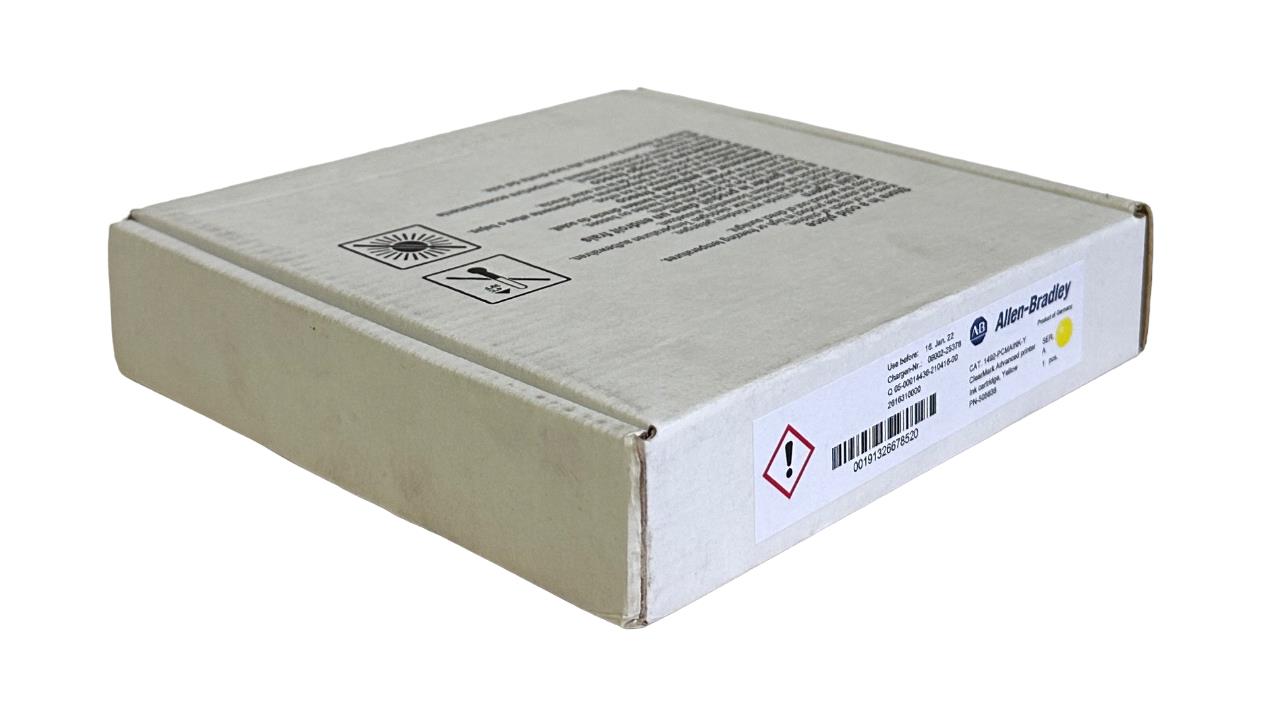 NEW ALLEN BRADLEY 1492-PCMAINK-Y /A ClearMark PRINTER INK YELLOW 1492PCMAINKY