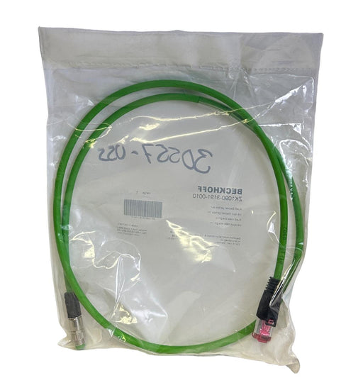 NEW BECKHOFF ZK1090-3191-0010 / ZK109031910010RJ45 MALE EtherCAT M8 MALE 4-PIN