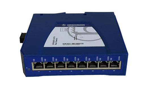 NEW HIRSCHMANN SPIDER II 8TX EtherNet RAIL SWITCH 8-PORT 943 957-001 / 943957001