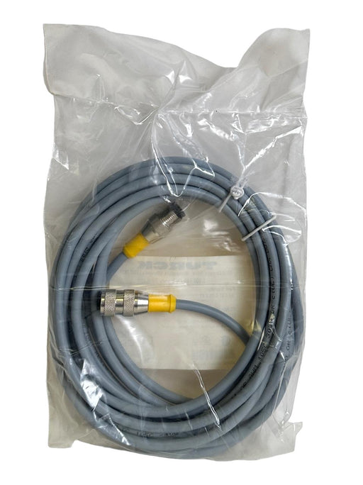 NEW TURCK RK 4.4T-5-RS 4.4T / RK44T5RS44T M12 EURO CORDSET 5M U2167-3 / U21673