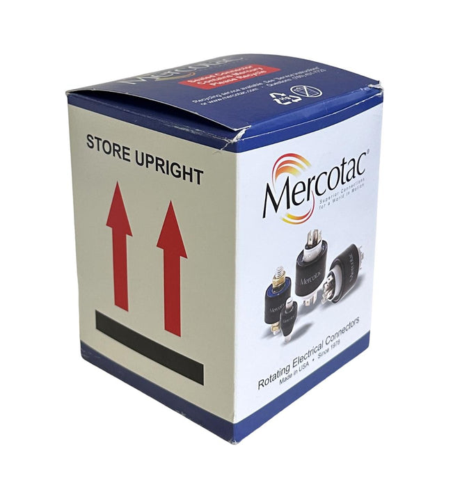 NEW MERCOTAC MODEL 830 BRUSHLESS SLIP RING 8-CONDUCTOR 250V ROTATING CONNECTOR
