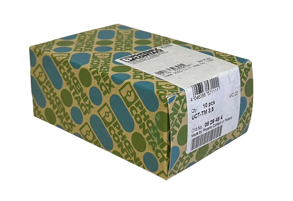 10 SEALED PHOENIX CONTACT UCT-TM 3,5 / UCTTM35 WHITE MARKERS 08 29 48 4 0829484
