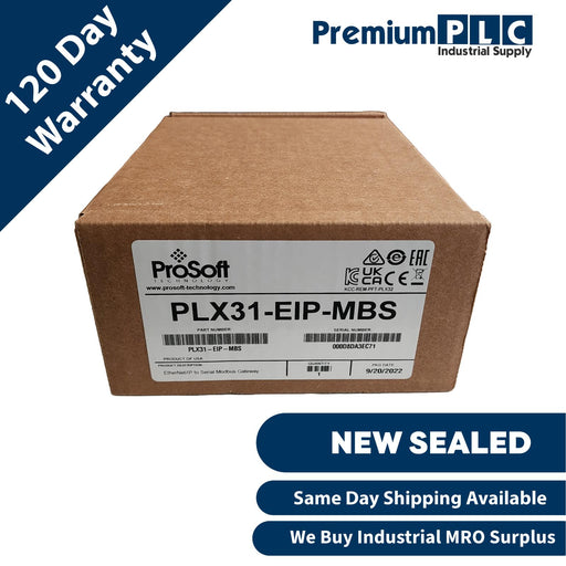 NEW PROSOFT PLX31-EIP-MBTCP EtherNet/IP to Modbus TCP/IP COMMUNICATION GATEWAY