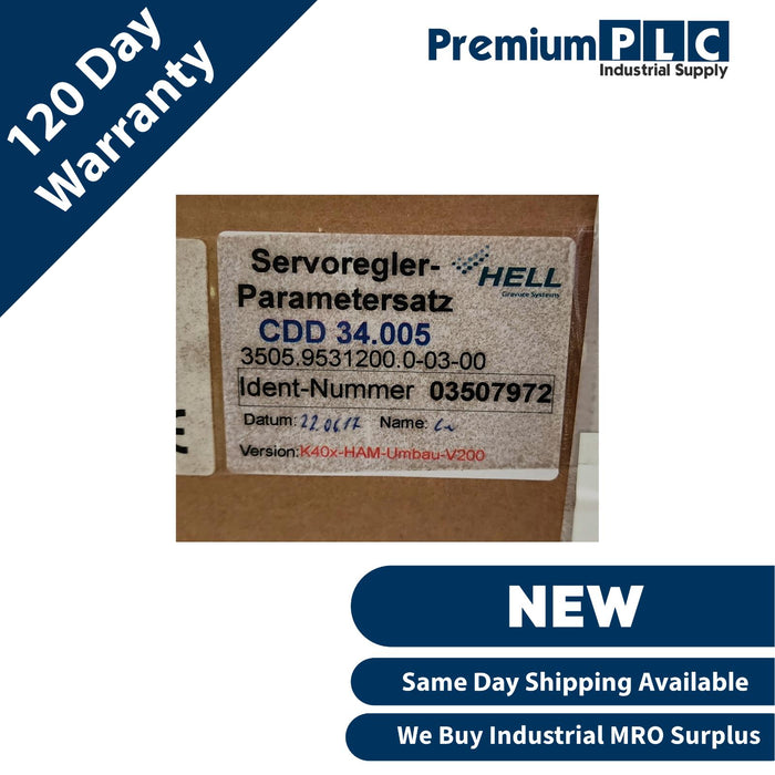 NEW HELL / LUST LTi CDD34.005 SERVO DRIVE CDD34.005,C2.1 / CDD34 005 C2.1 NSMP