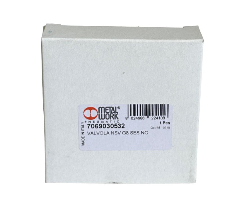 NEW METAL WORK PNEUMATIC 7069030532 VALVOLA NSV G8 SES NC SOLENOID VALVE