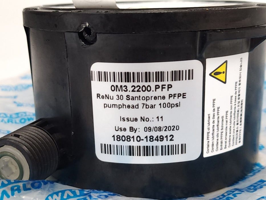 NEW WATSON MARLOW PUMPS 0M3.2200.PFP PUMPHEAD
