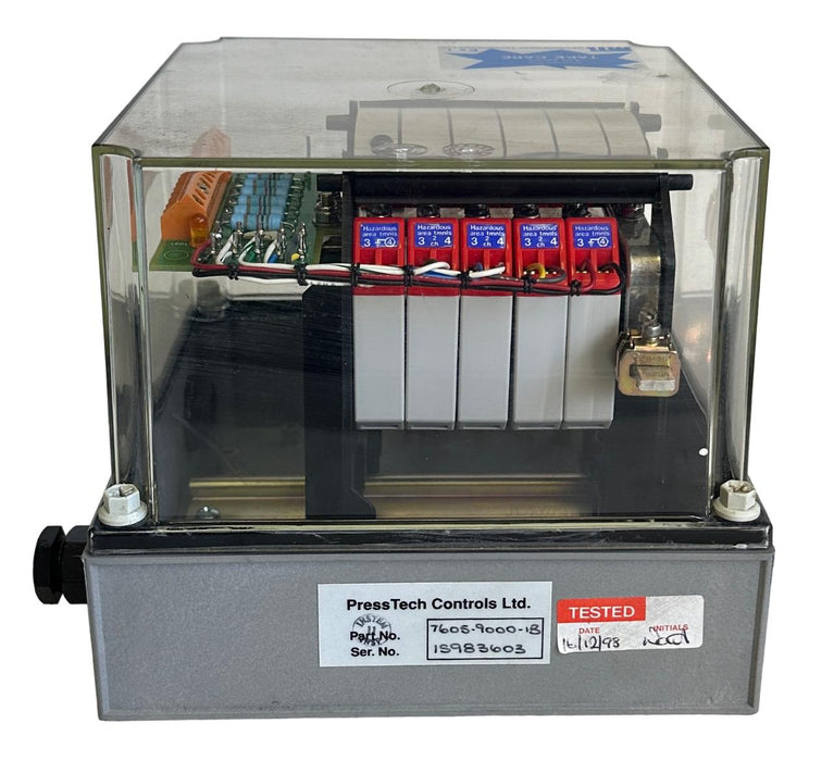 NEW PressTech CONTROLS 7605-9000-1B / 760590001B INTRINSICALLY SAFE SYSTEM NOS