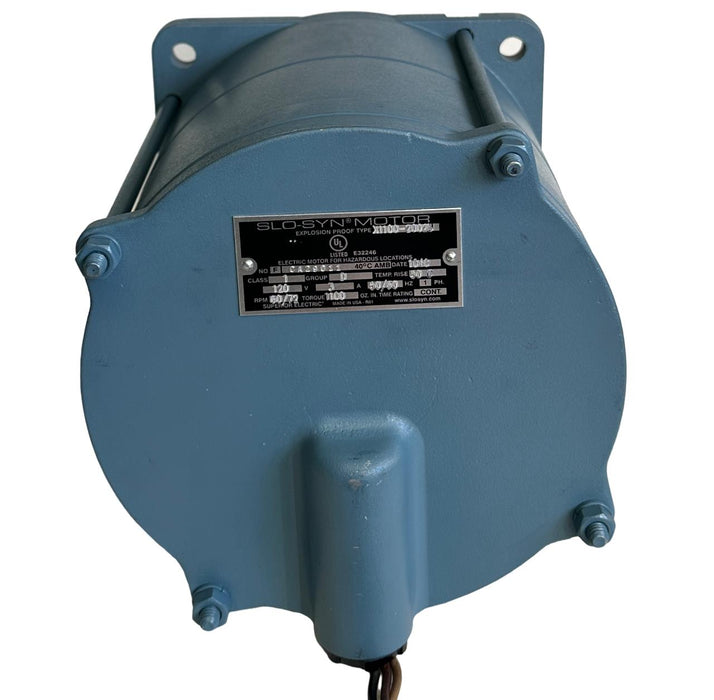 NEW SUPERIOR ELECTRIC X1100-2002U / X11002002U SLO-SYN EXPLOSION PROOF MOTOR 1PH