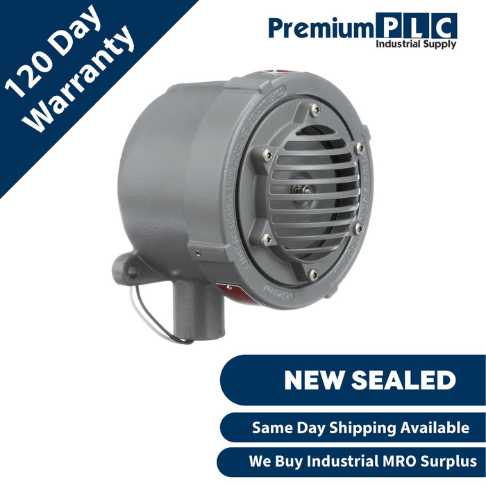 NEW FEDERAL SIGNAL 31X-120-3 / 31X1203 EXPLOSION PROOF HORN SER. C 120VAC GRAY