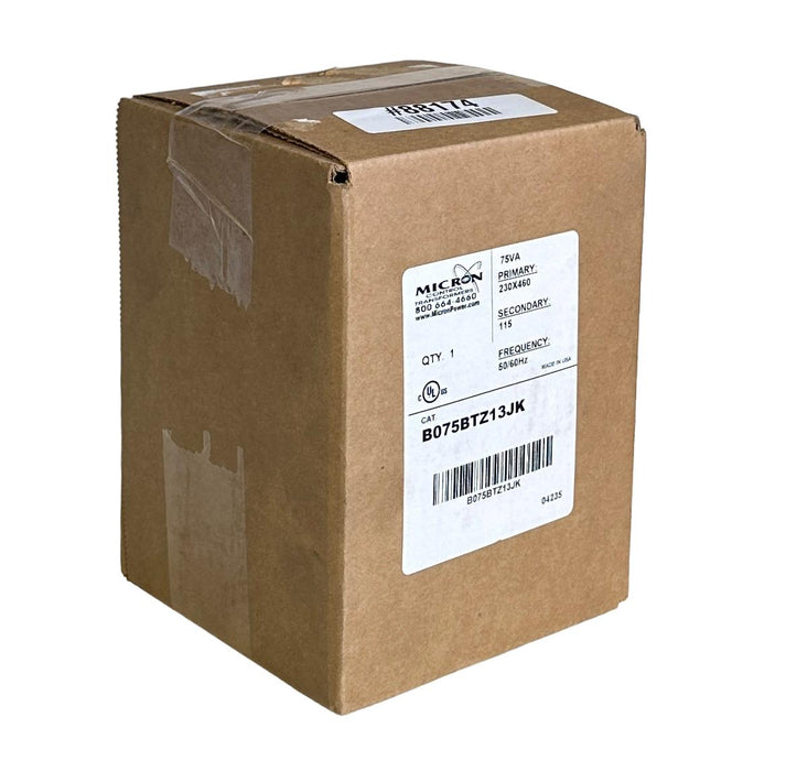 NEW MICRON CONTROL TRANSFORMERS B075BTZ13JK TRANSFORMER 230/460V 115V SECONDARY
