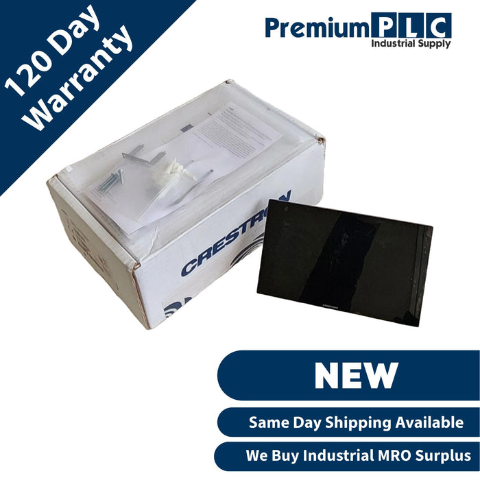 NEW CRESTRON TSW-770-B-S 7" WALL MOUNT TOUCH SCREEN, BLACK SMOOTH 6510813