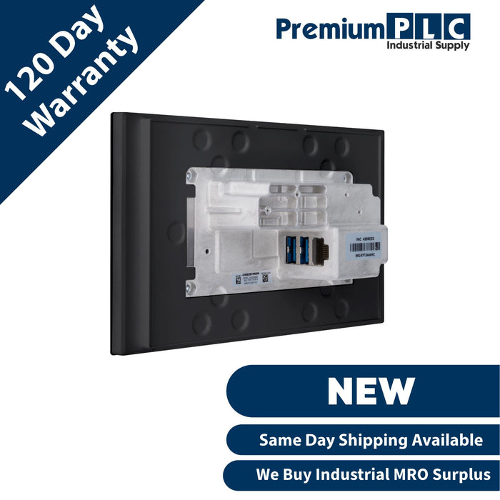 NEW CRESTRON TSW-770-B-S 7" WALL MOUNT TOUCH SCREEN, BLACK SMOOTH 6510813
