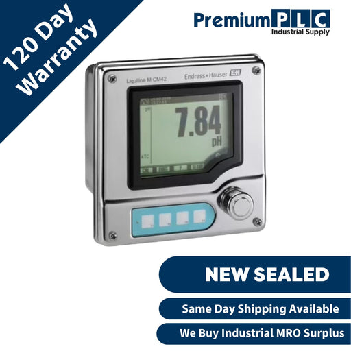 NEW SEALED ENDRESS+HAUSER LIQUILINE M CM42 TRANSMITTER S/S CM42-MAA011EBE00