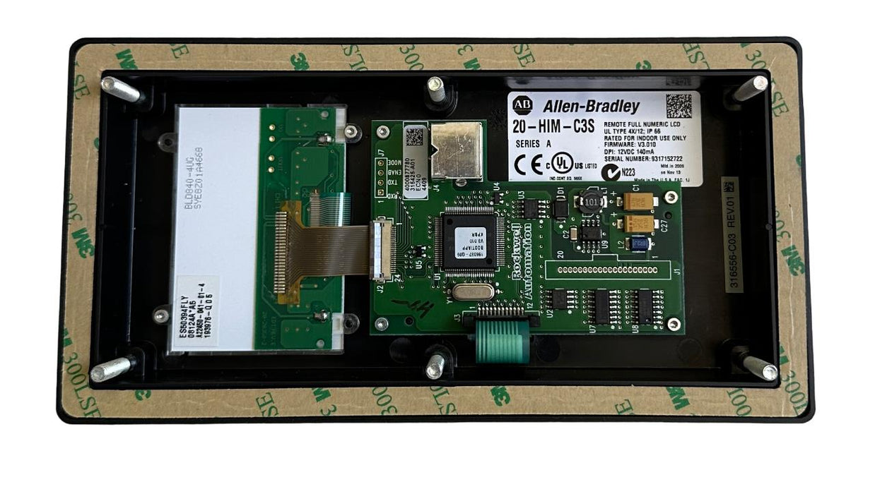 NEW ALLEN BRADLEY 20-HIM-C3S /A PowerFlex REMOTE FULL NUMERIC LCD HMI 20HIMC3S