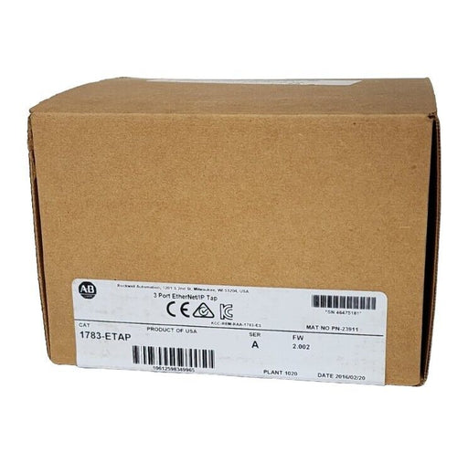 FACTORY SEALED ALLEN BRADLEY 1783-ETAP 3-PORT ETHERNET/IP TAP SER. A