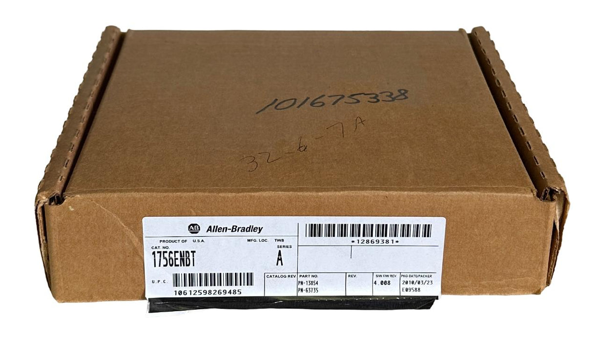 NEW ALLEN BRADLEY 1756-ENBT /A ControlLogix EtherNet COMMUNICATION 1756ENBT