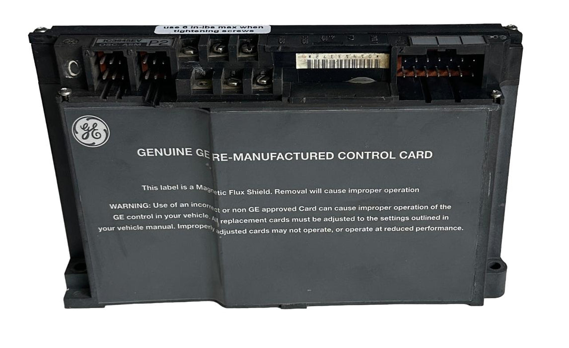 REPAIRED GE EV100PH1P2A / 1500209-85 P2 VEHICLE CONTROL CARD IC3645EV 2016 TEST