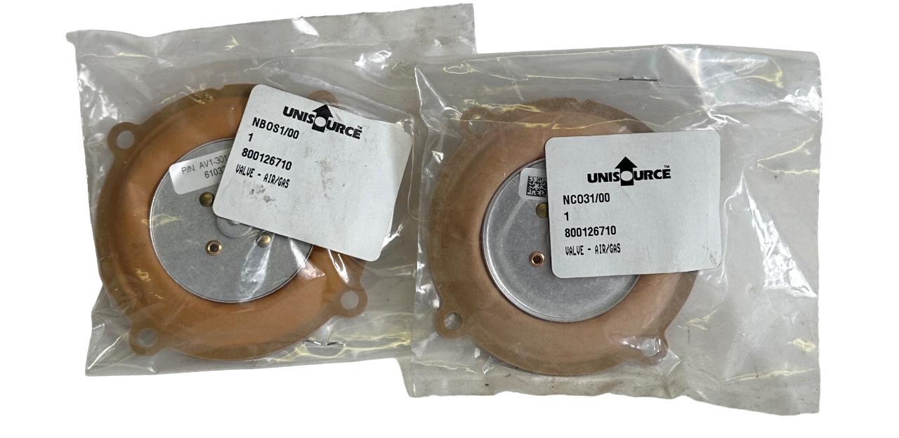 2 NEW UNISOURCE IMPCO 800126710 / AV1-30115 VALVE AIR/GAS REPAIR KIT FORKLIFT